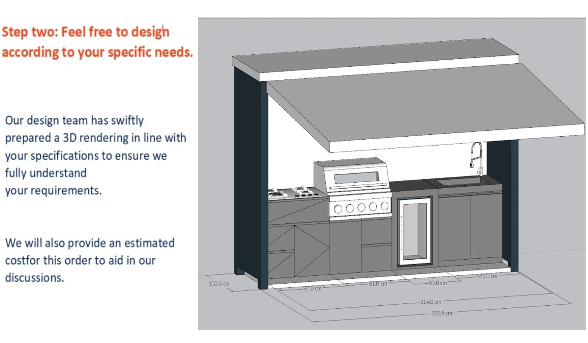 Outdoor Bbq Kitchen With Sink and Fridge With Kitchen And Shed All In One Design For Ultimate Outdoor Living
